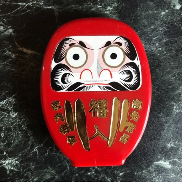Set of Mini Daruma Doll & Bottle Opener with Refrigerator Magnet - Picture 2 of 16